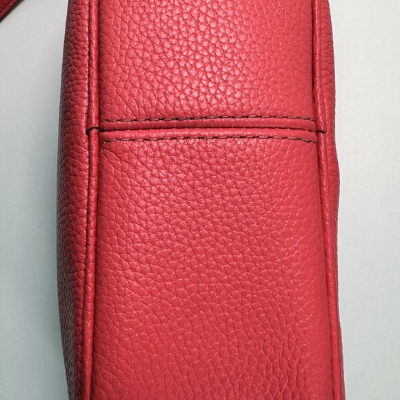 Kate Spade Astrid - Peach Melba Pink Leather Camera Bag Crossbody - Picture 10 of 11